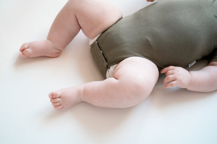 Sage Short-Sleeve Bamboo Bodysuit