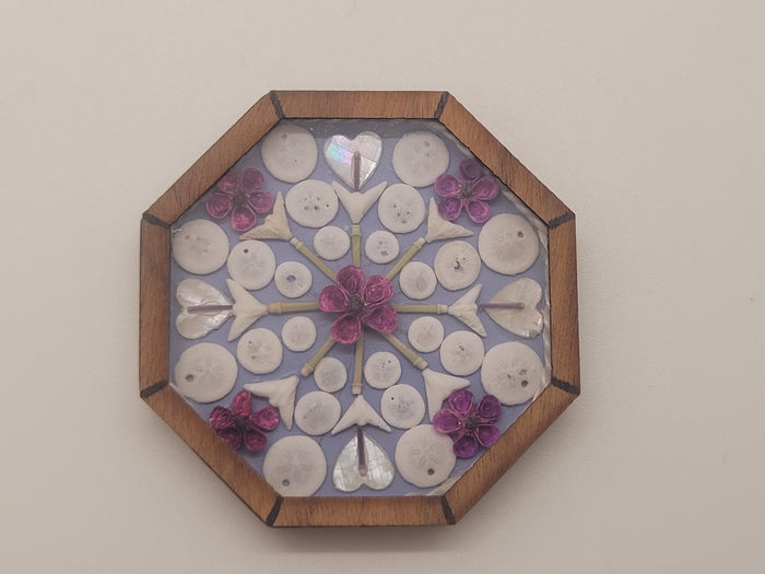 Sailor's Valentine – Flowers & Sand Dollars - by Pam Friend