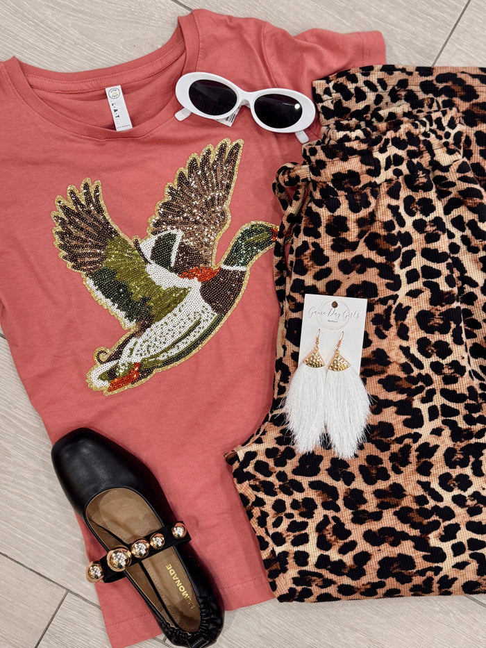 Sequin Duck Tee