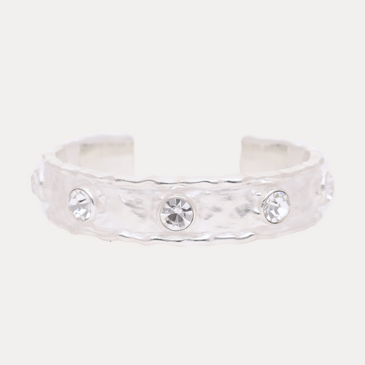 Silver Seven Crystal Cuff | BuDhaGirl