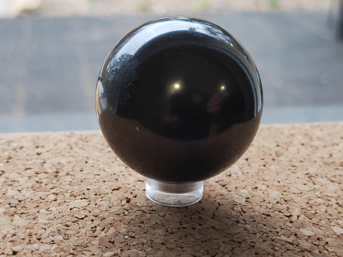 Earthstore® SHUNGITE Sphere - Polished smooth, EMF, Protection, Karelia, Russia C60