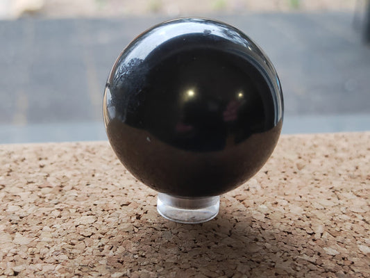 Earthstore® SHUNGITE Sphere - Polished smooth, EMF, Protection, Karelia, Russia C60