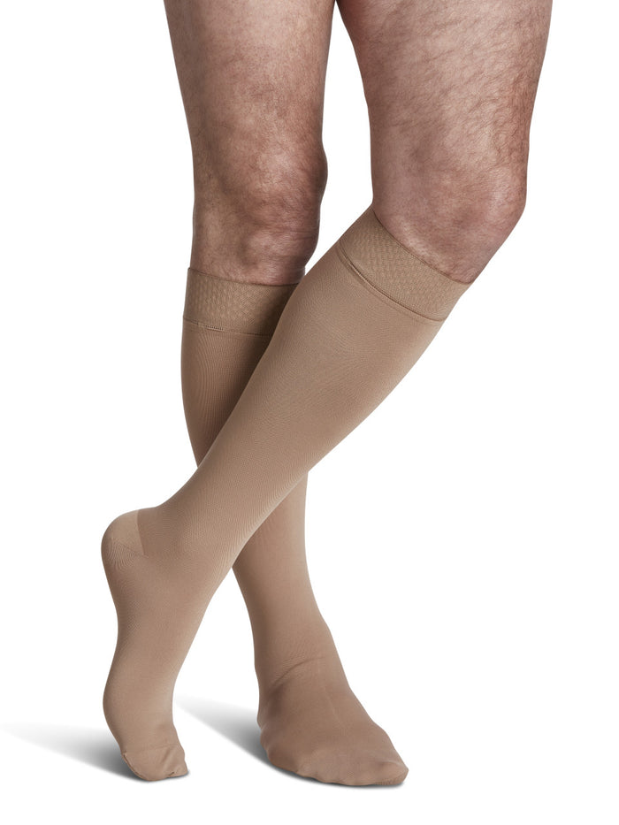 Sigvaris Secure Men's Knee High 30-40mmHg - Compression Level: Extra Firm 30-40 MmHg - Male - Knee