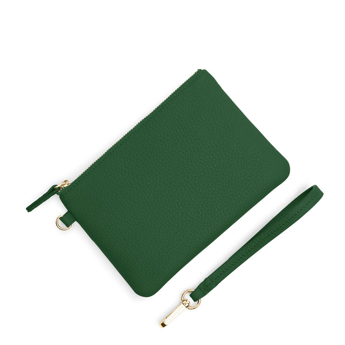 Small Wristlet Pouch Fairway Green