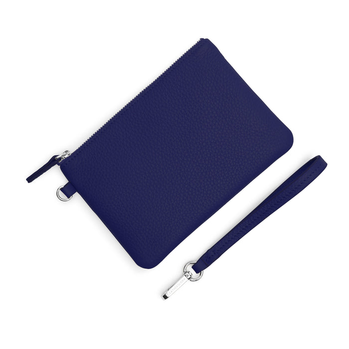 Small Wristlet Pouch Regatta Blue