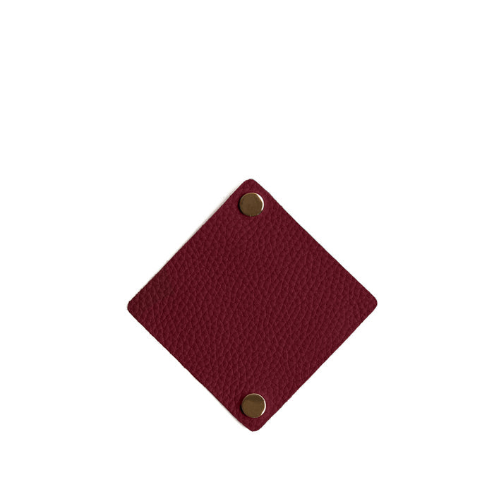 Snap Cord Wrap, Set of 2 Garnet Red