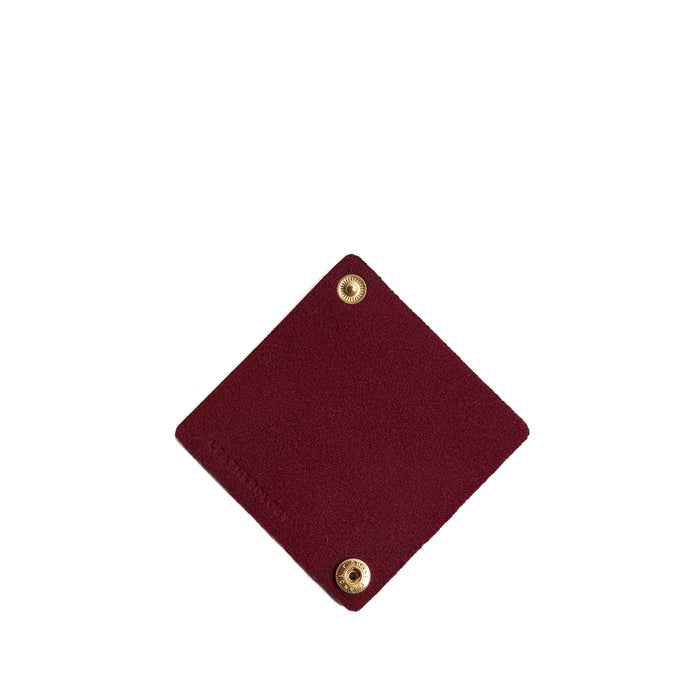 Snap Cord Wrap, Set of 2 Garnet Red