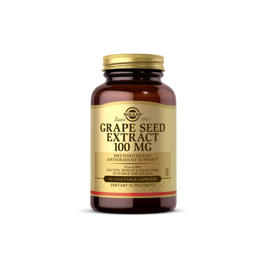 Solgar Grape Seed Extract 100 mg Vegetable Capsules