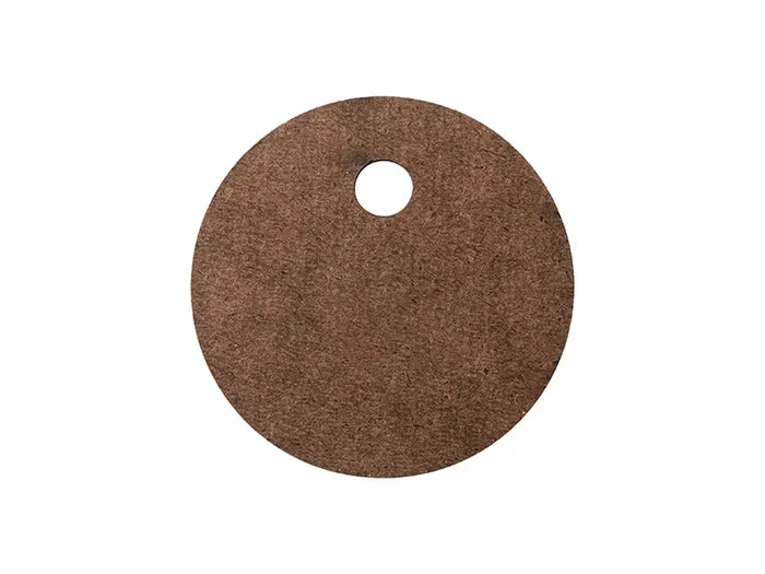 Sublimation Blanks Hardboard Name Tag (φ8*0.3cm,RND Shape)