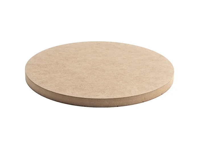 Sublimation Blanks Round MDF Sign w/ Stripes (φ25.4*1.5cm)
