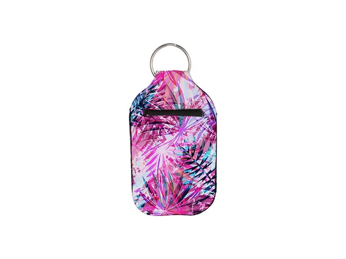 Sublimation Key Rings Hand Sanitizer Bottle Holder