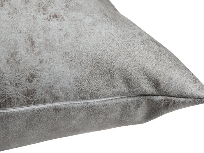 Sublimation Leathaire Pillow Cover (40*40cm, Dark Grey)