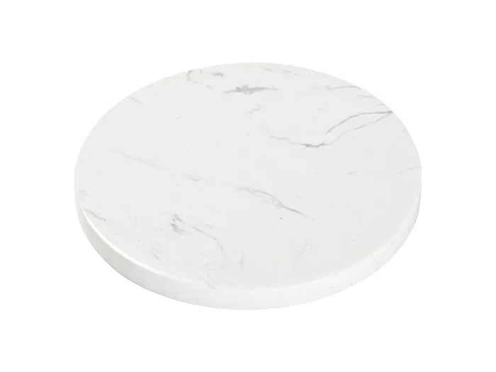 Sublimation Round Marble Texture Coaster w/ Cork (φ10cm/ 3.94inch)