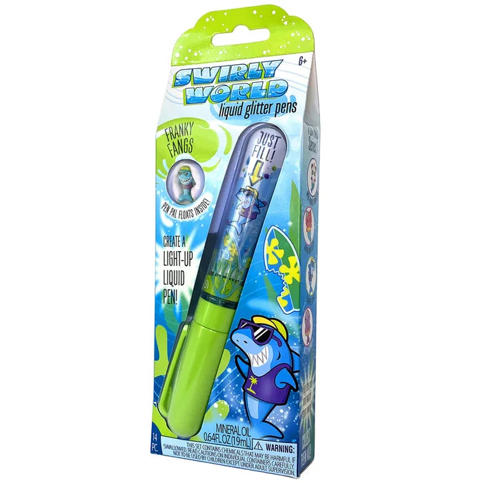 Swirly World Light Up Pen