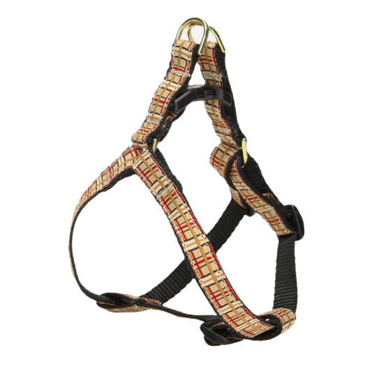 COUNTRY-PLAID-DOG-HARNESS-SMALL-BREED-TEACUP