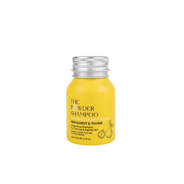 The Powder Shampoo Bergamot and Thyme Invigorating for Thinning Hair 20g