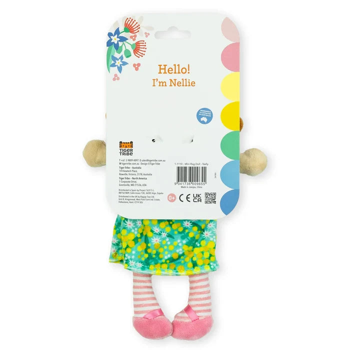 Tiger Tribe Mini Rag Doll - Nellie