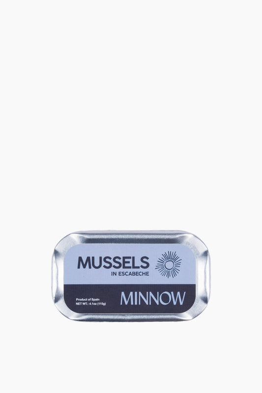 Tinned Mussels in Escabeche