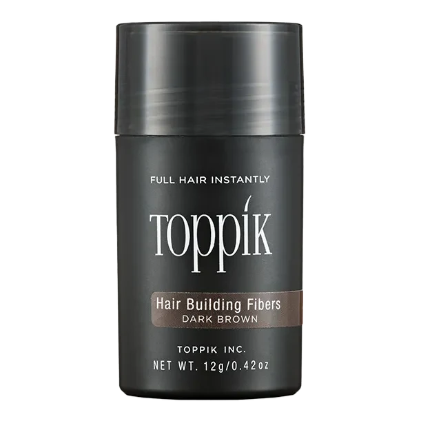 Toppik Hårfiber Mørk Brun 12 g