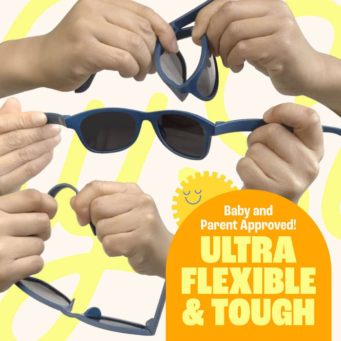 Transparent Pink Baby Sunglasses