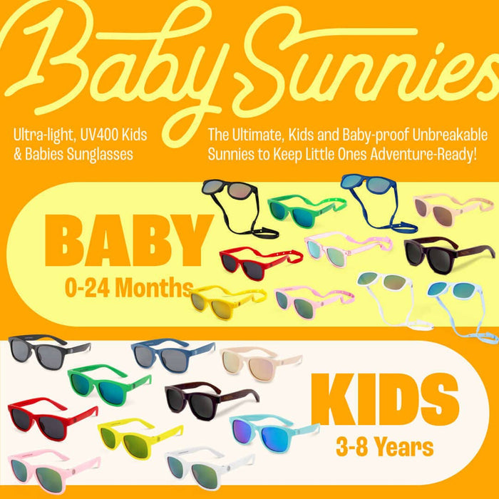 Transparent Pink Baby Sunglasses