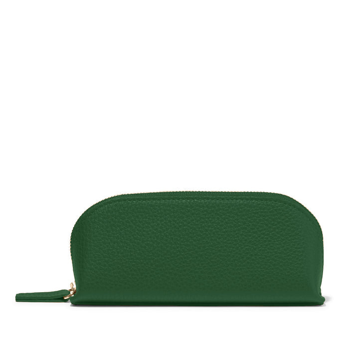 Travel Makeup Pouch Fairway Green