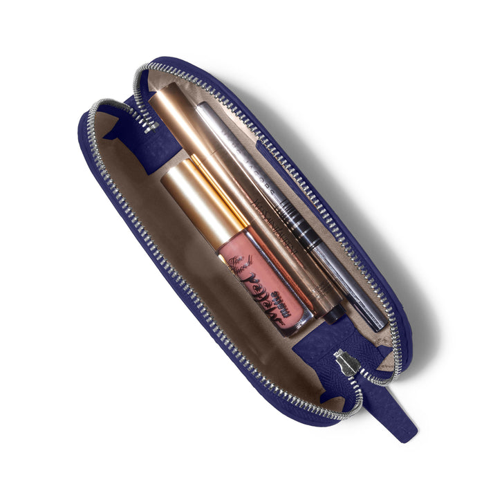 Travel Makeup Pouch Regatta Blue