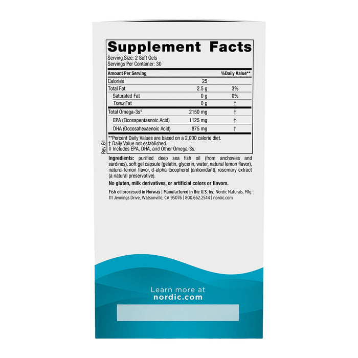 Nordic Naturals Ultimate Omega 2x _2