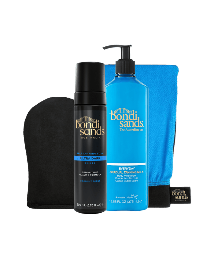 Ultra Dark Self Tanning Routine Bundle