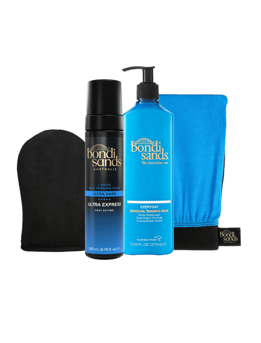Ultra Express Self Tanning Routine Bundle