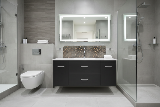 Vanity - Heron Series Plywood Black - 100% Water Proof