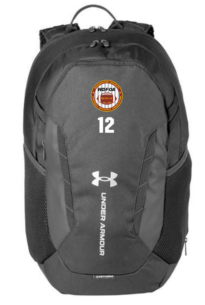 WDFOA UA Hustle 6.0 Backpack