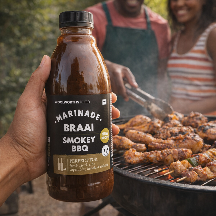 Woolworths Smokey BBQ Braai Marinade - 750 ml Facebook Ad