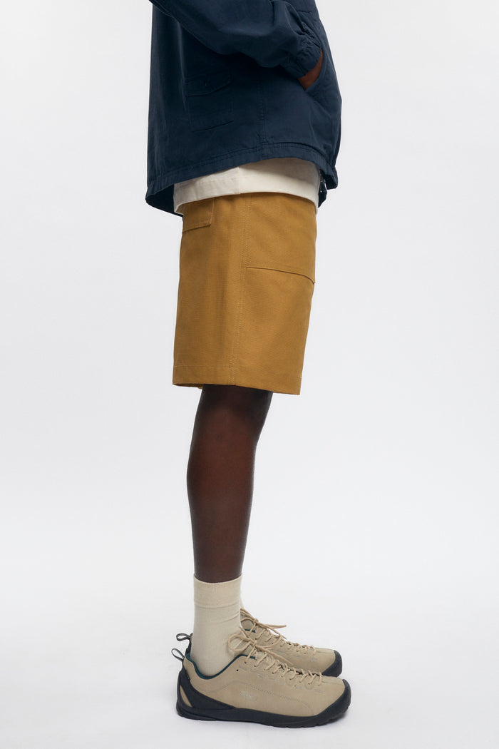 Work Shorts in Dark Camel