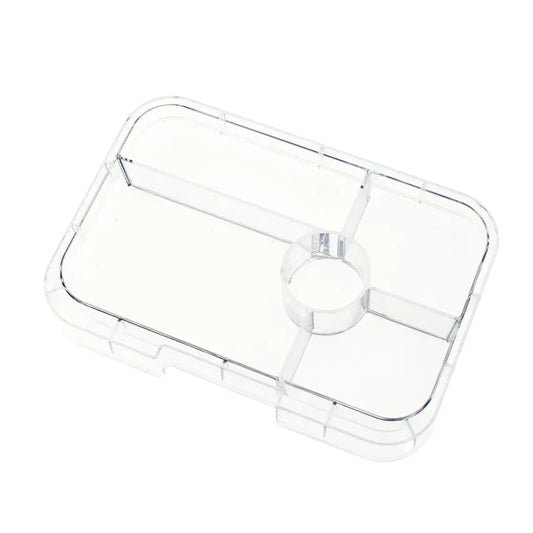 Yumbox Tapas 5-Compartment Tray Insert - Clear